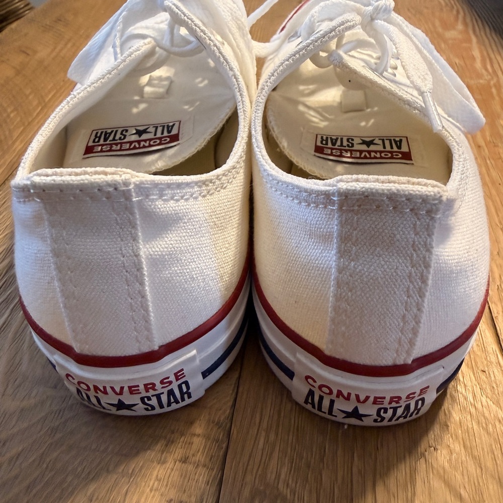 Converse All Stars low top white sneakers - Picture 3 of 6